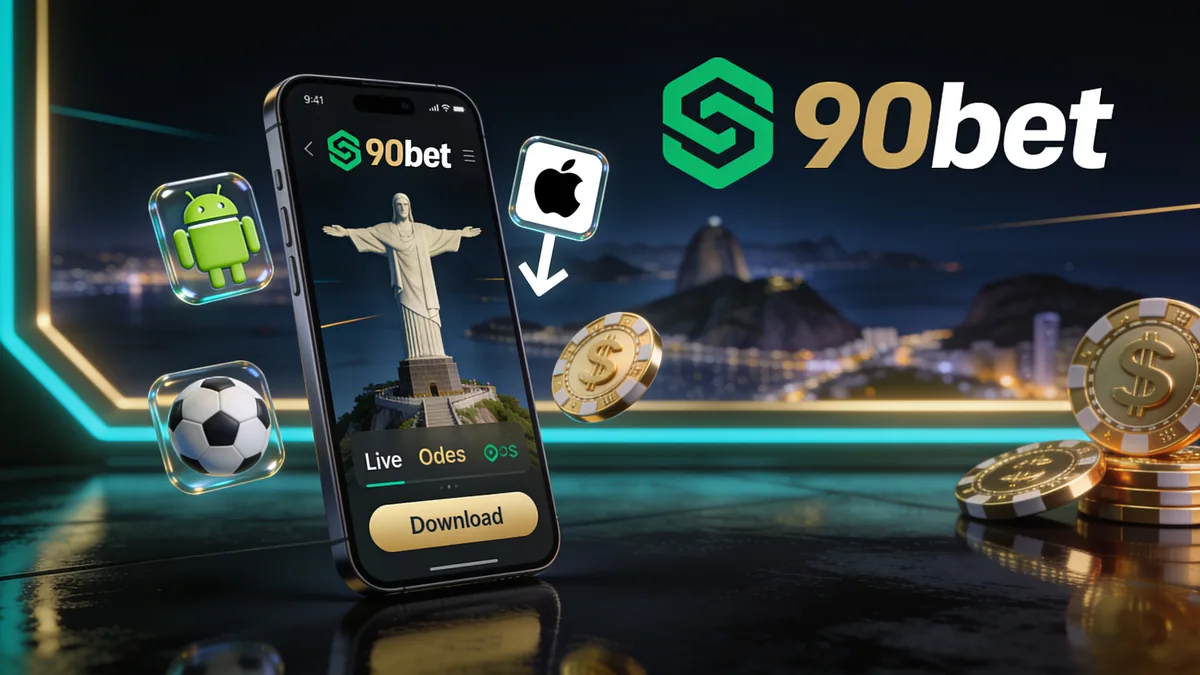 Acessando a 90bet pelo Aplicativo e Navegador Móvel para jogadores no Brasil